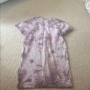 lululemon athletica Purple Tie-Dye Top